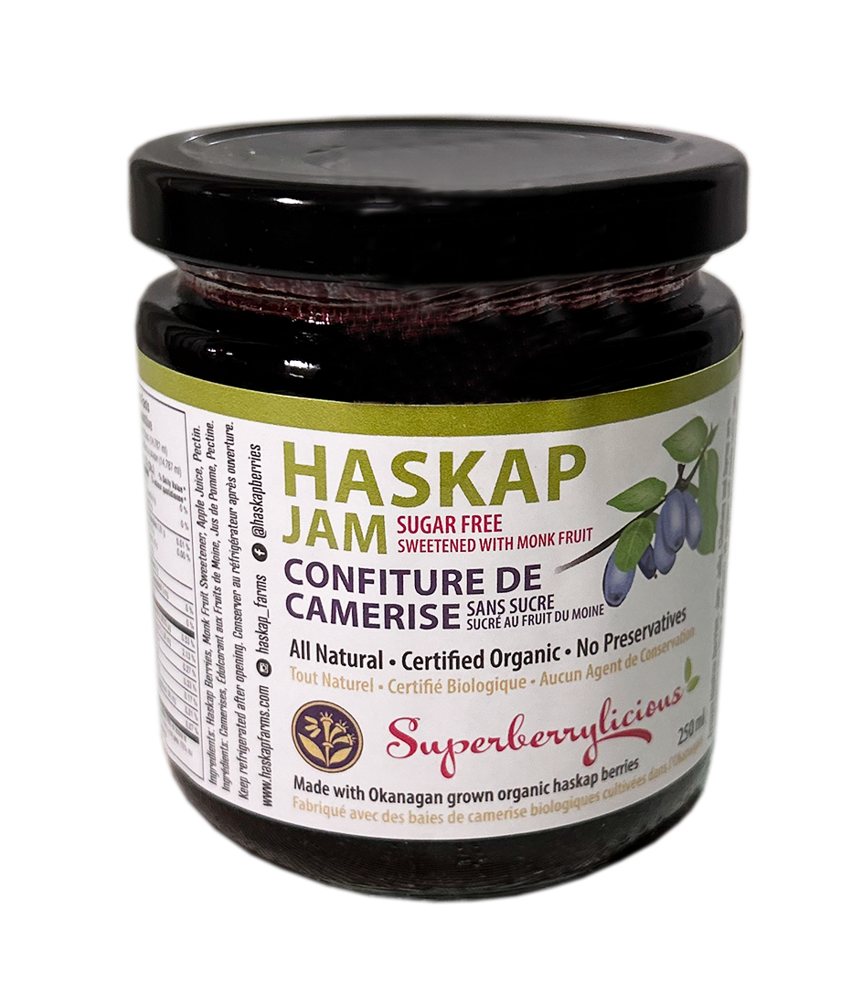 Haskap Jam - Sugar Free 250ml