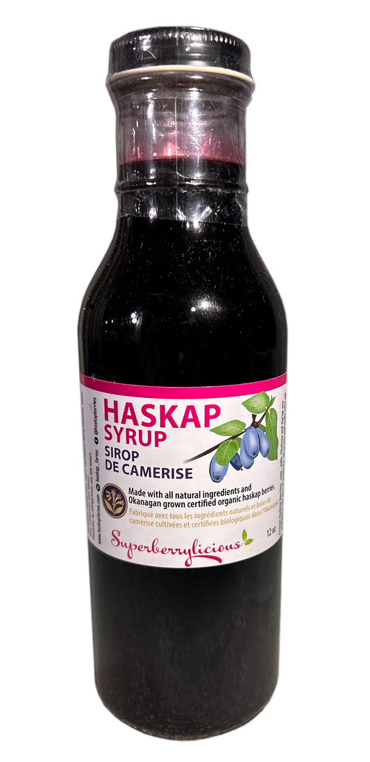 Haskap Berry Syrup 12oz
