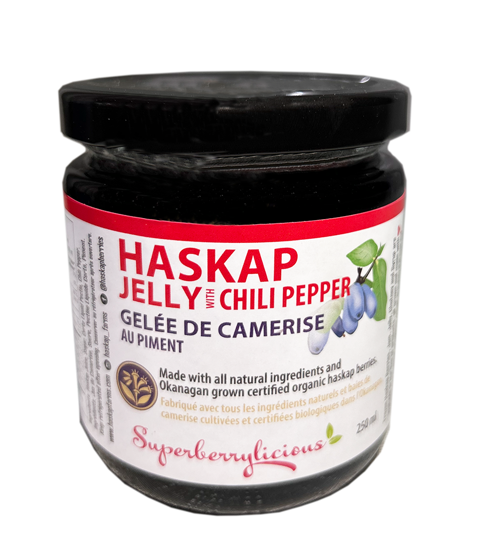 Haskap Berry Jelly with Chili Pepper 250ml