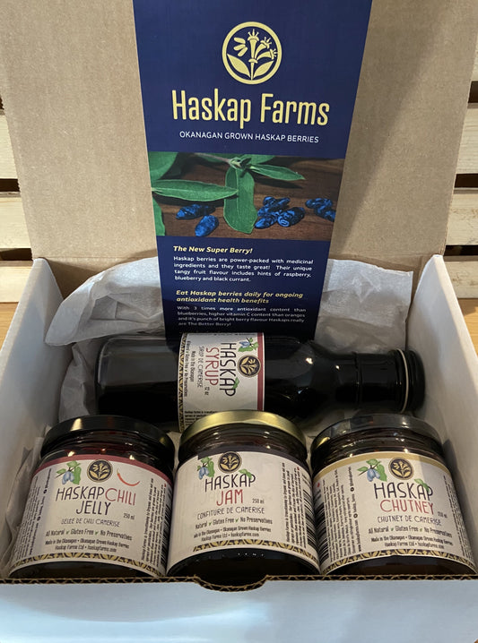 Haskap Farms 4 Item Variety Pack
